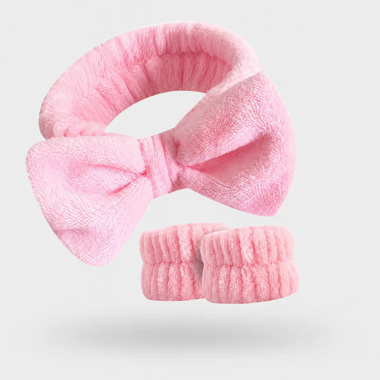Lunea – Plush Headband & Wristband Set